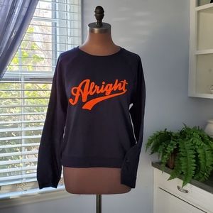 Forever 21 Navy Blue Sweatshirt